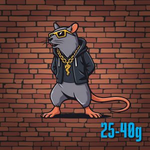 Frozen Rats (Wean) — 25 Count